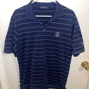 Ralph Lauren RLX Golf Shirt Men Medium Bayonne Golf Club NJ